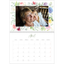 Calendario personalizado doble A4 — Flores tradicionales [Abril]