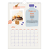 Calendario personalizado A4 — Año en recetas [Abril]