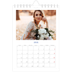 Calendario personalizado A5 — Clásico cobalto [Abril]