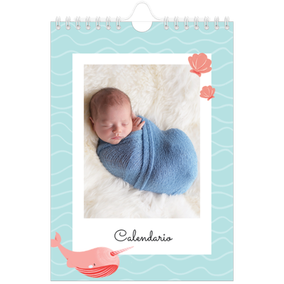 Calendario personalizado A5 — Animalitos [portada]