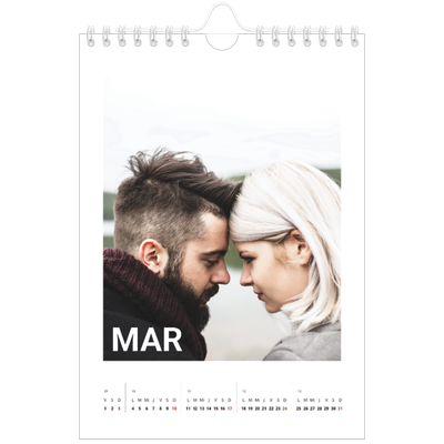 Calendario personalizado A5 — El gran mes [Marzo]