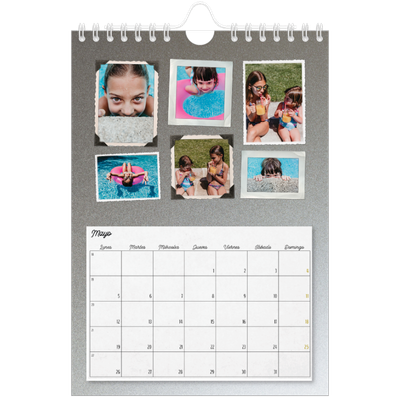 Calendario personalizado A5 — Colección de fotos [portada]