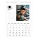 Calendario personalizado A4 — Serif y momentos [Enero]