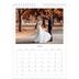 Calendario personalizado A4 — Clásico cobalto [Mayo]