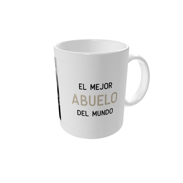 Tazas personalizadas — Abuelo rústico