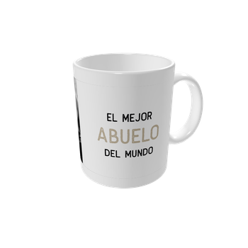 Tazas personalizadas — Abuelo rústico