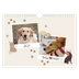 Calendario A4 horizontal — Cachorro juguetón [portada]