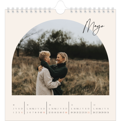 Calendarios Cuadrados — Arco de recuerdos [portada]