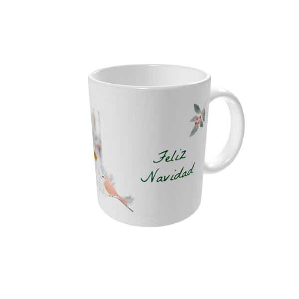 Tazas personalizadas — Pajaritos de Navidad
