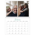 Calendario personalizado doble A4 — Hola, mundo [Febrero]