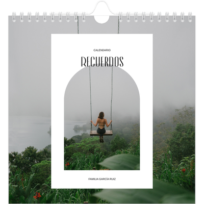 Calendarios Cuadrados — El arco abierto [portada]