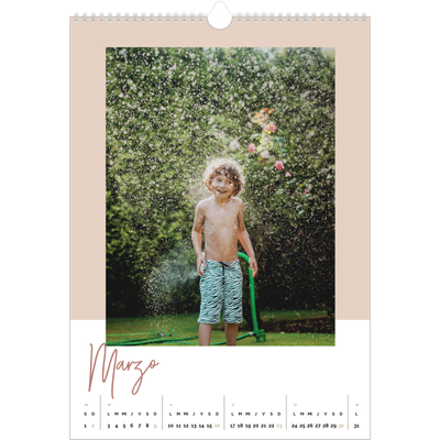 Calendarios A3 — Marcos de la tierra [Marzo]