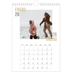 Calendario personalizado A4 — Tipo de pareja [Enero]