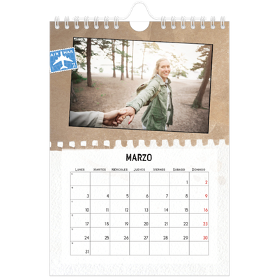 Calendario personalizado A5 — Parts unknown [Marzo]