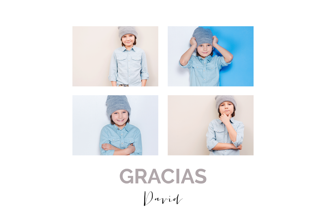 Tarjetas de agradecimiento — Mi historia