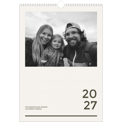 Calendarios A3 — Contemporáneo atrevido [portada]