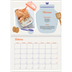 Calendario personalizado doble A4 — Año en recetas [Febrero]