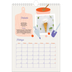 Calendario personalizado A4 — Año en recetas [Marzo]