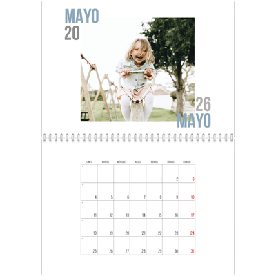 Calendario personalizado doble A4 — Tipo de pareja [portada]