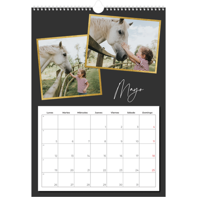 Calendarios A3 — Tantos recuerdos [portada]