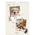 Calendario personalizado A4 — Cachorro juguetón [portada]