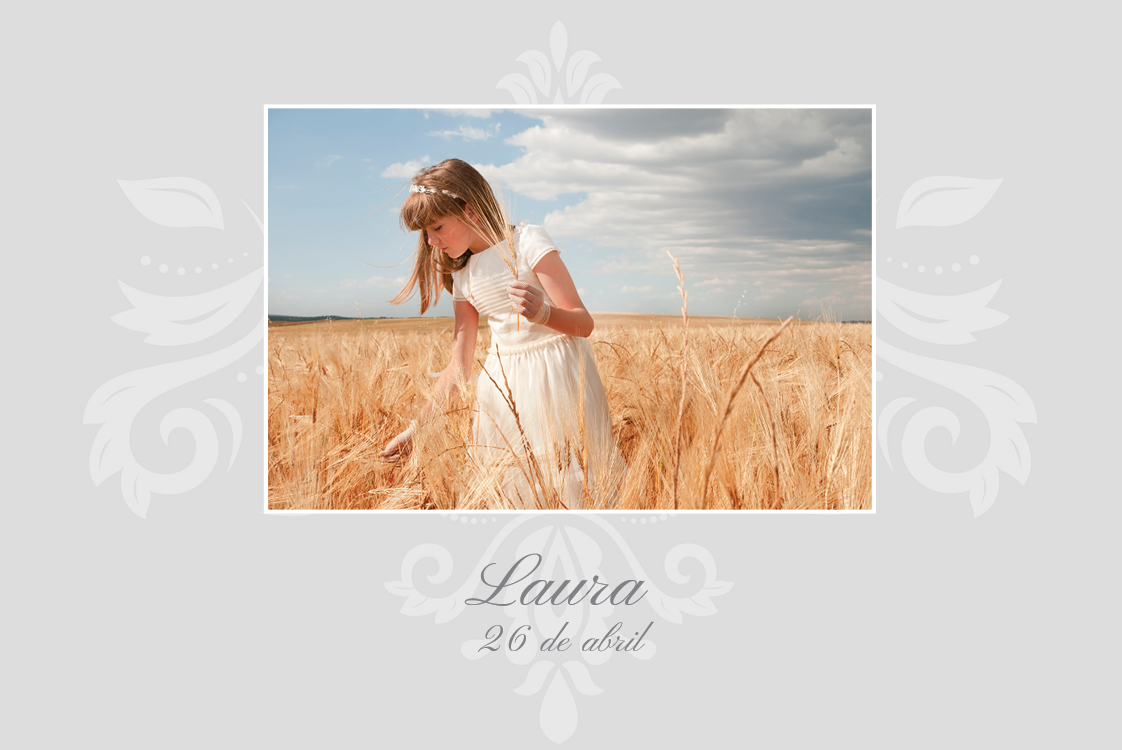 Invitaciones — Marco con adornos