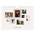 Calendario A4 horizontal — Galería de fotos de pared [portada]