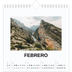 Calendarios Cuadrados — Foto simple [Febrero]