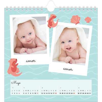 Calendarios Cuadrados — Animalitos [portada]