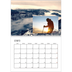 Calendario personalizado doble A4 — De vuelta a la naturaleza [Enero]