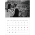 Calendario personalizado doble A4 — Escritura elegante [Abril]