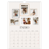 Calendarios A3 — Galería de fotos de pared [Enero]