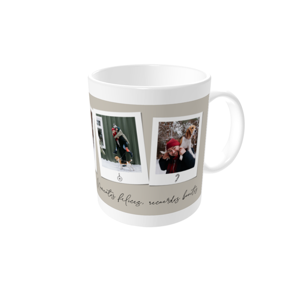 Tazas personalizadas — Instantáneas festivas