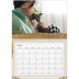 Calendario personalizado doble A4 — Classic Gold [Febrero]