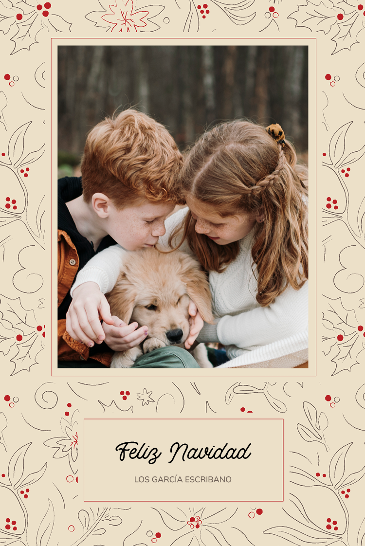 Tarjetas — Hojas del bosque