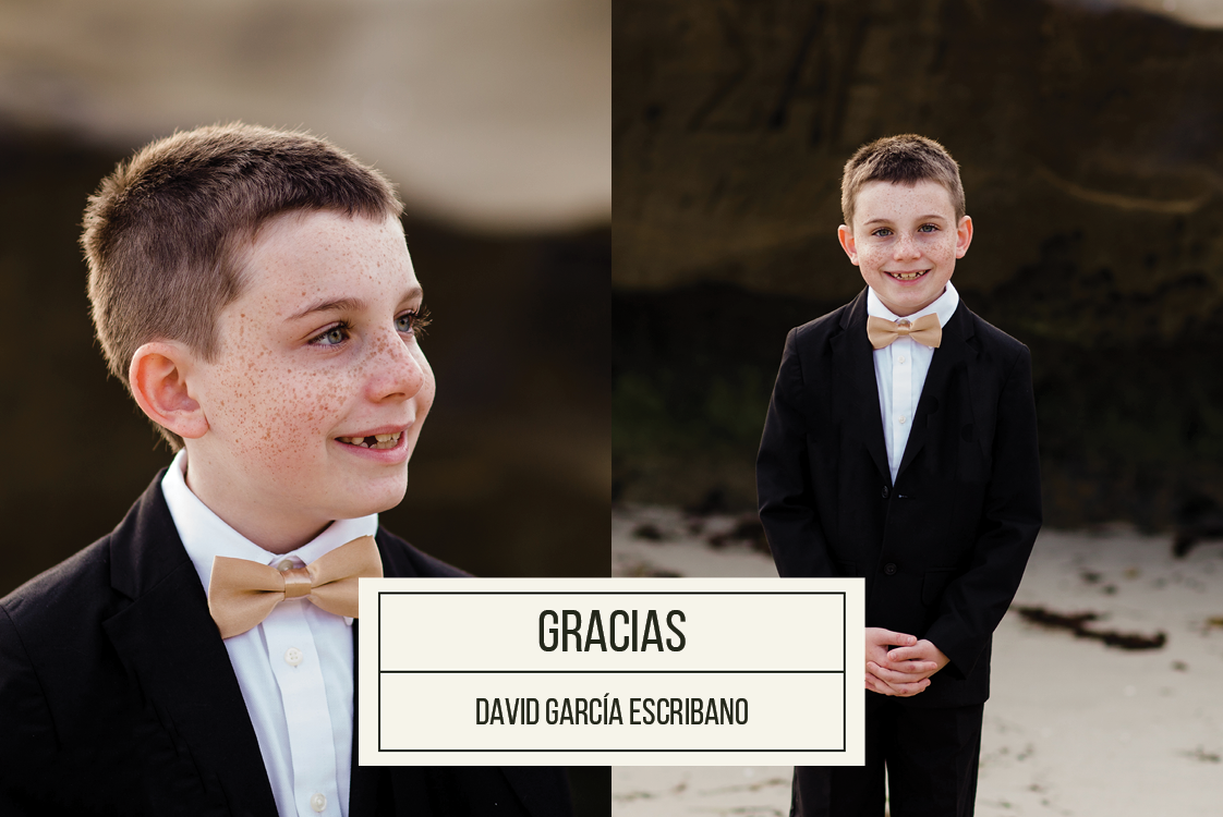 Tarjetas de agradecimiento — Etiqueta tipográfica