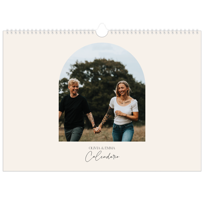 Calendario A3 horizontal — Arco de recuerdos [portada]