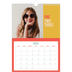 Calendario personalizado A4 — Brillante y bonito [Abril]