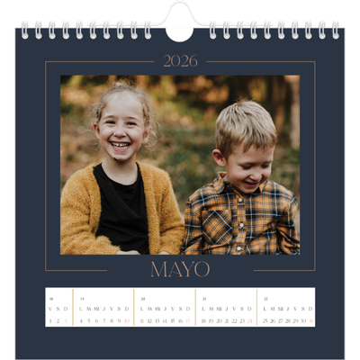 Calendarios Cuadrados — Azul de Prusia [portada]