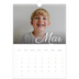 Calendario personalizado A4 — Mes escrito a mano [Marzo]