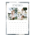 Calendario personalizado A4 — Efecto pincel [Enero]