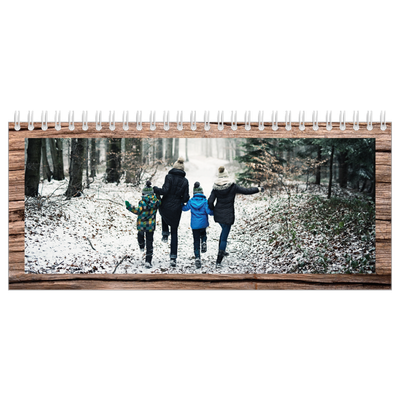 Calendarios de mesa — Madera [portada]