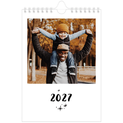 Calendario personalizado A5 — Escrito a mano [portada]