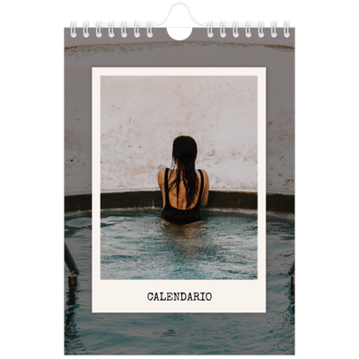 Calendario personalizado A5 — La edición de retratos [portada]