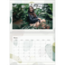 Calendario personalizado doble A4 — Manchas de acuarela [Marzo]