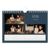 Calendario personalizado A5 — Pizarra y caligrafía [Febrero]
