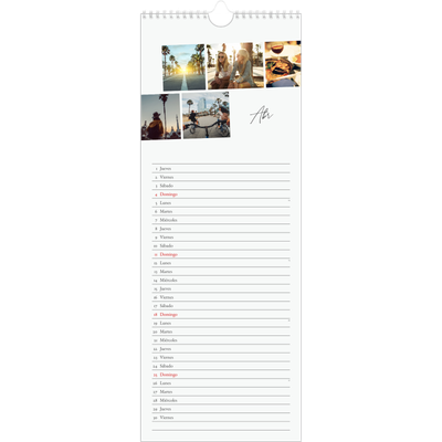 Calendario de cocina  — Descanso de la ciudad [Abril]