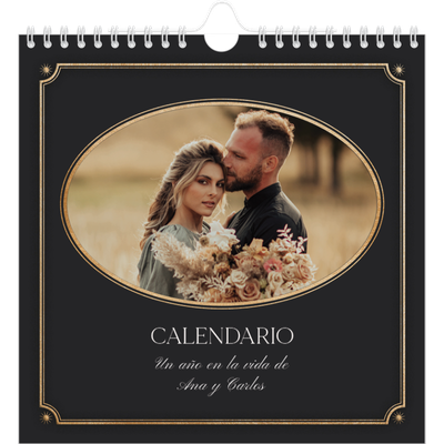 Calendarios Cuadrados — Clásico vintage [portada]