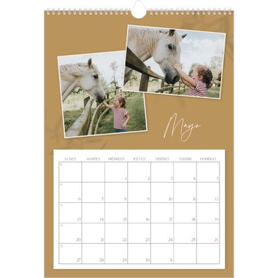 Calendarios A3 — Con los pies en la tierra [portada]