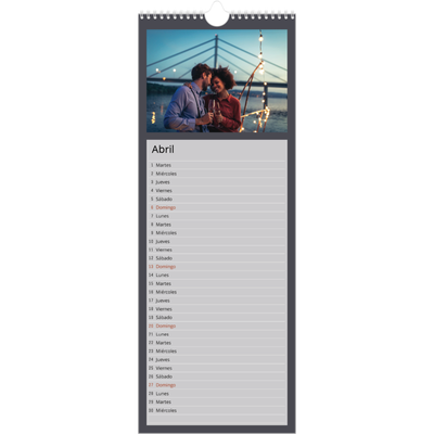 Calendario de cocina  — Colorea mi mundo [Abril]
